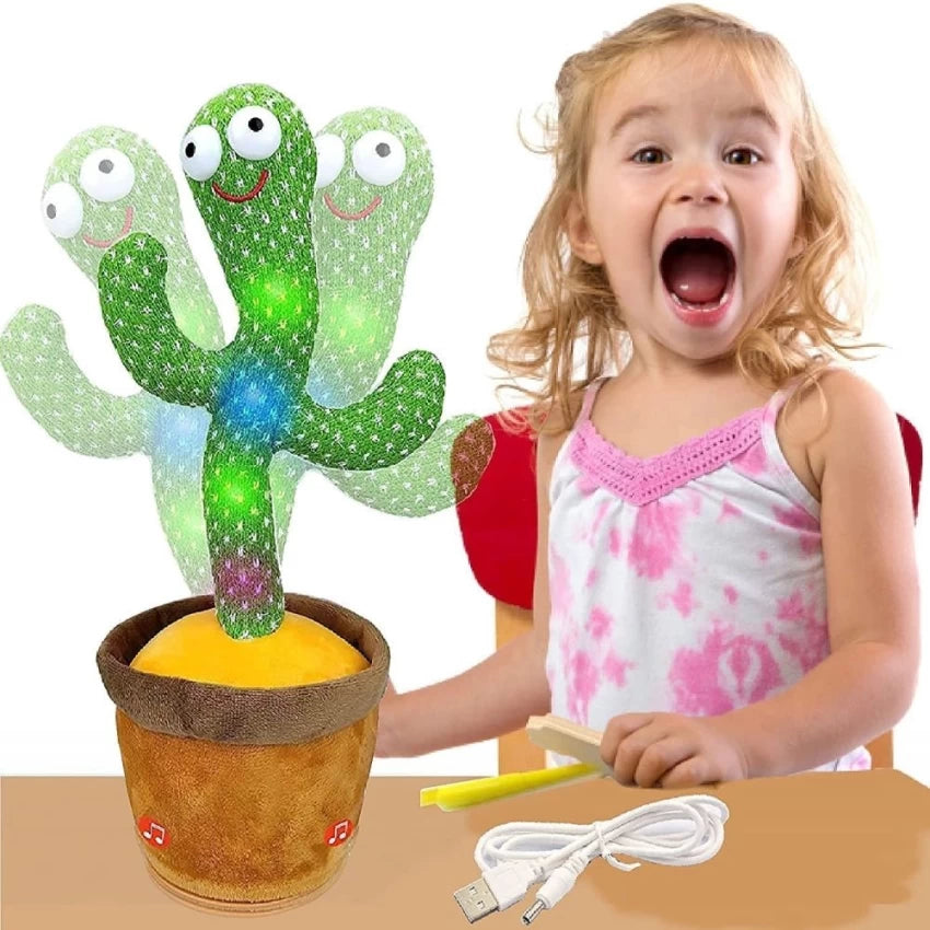 LED Musical Dancing & Mimicry Cactus Toy