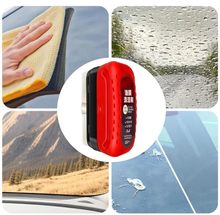 Automotive Oil Film Cleaning Brush (Hydrophobic)